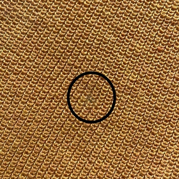 NATURAL‎ REFLECTIONS women’s oversized tunic crew neck mustard yellow sweater M - Picture 16 of 16